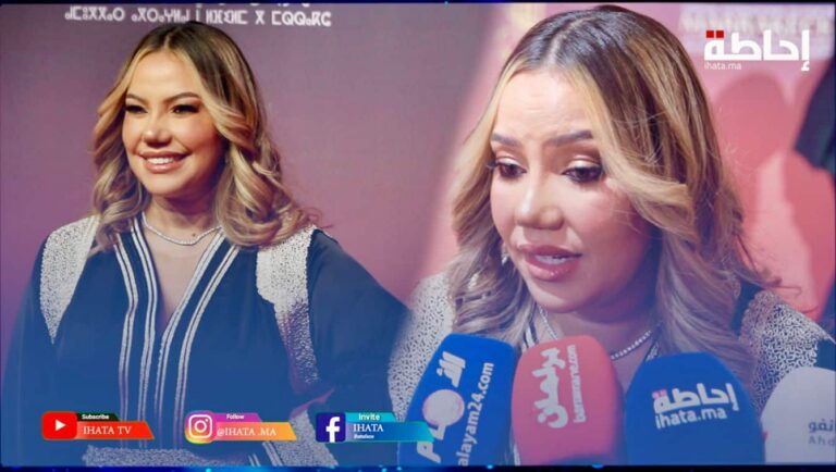 بسبب نعيمة المشرقي.. حسناء مومني تدرف الدموع بالبساط الأحمر (فيديو)