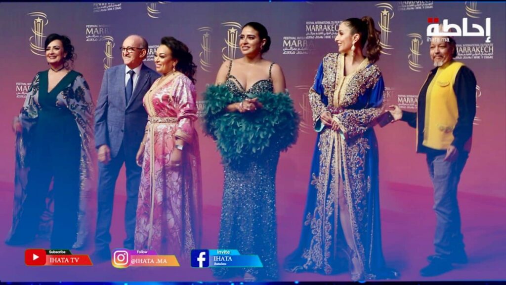 المهرجان الدولي للفيلم بمراكش.. إطلالات ساحرة على البساط الأحمر والقفطان المغربي يخطف الأنظار (فيديو)