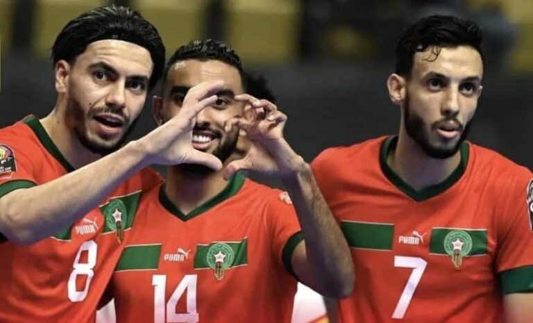 المنتخب المغربي لكرة القدم داخل القاعة يفوز وديا على نظيره اللاتفي
