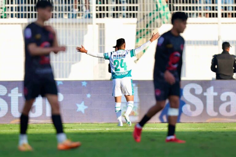 البطولة1.. الرجاء يواصل صحوته بثلاثية في مرمى شباب المحمدية الجريح