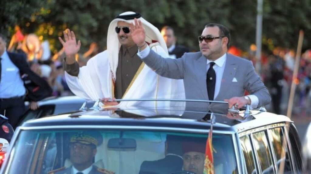 الملك يهنئ أمير دولة قطر بالعيد الوطني لبلاده