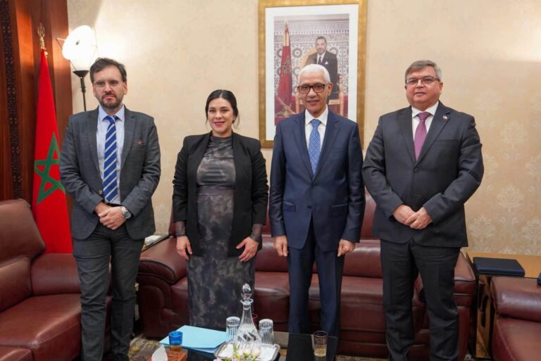 سبل تعزيز العلاقات محور مباحثات الطالبي العلمي مع رئيسة مجلس النواب الشيلي