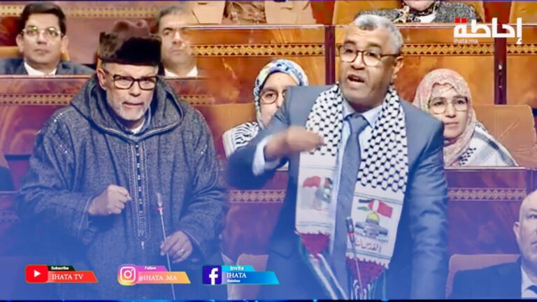 فيديو.. مواجهة نارية بين الأحرار والبجيدي والسيمو يرفض المزايدة بالقضية فلسطينية بحمل"شرويطة"