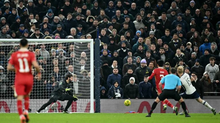 كأس الرابطة الإنكليزية: توتنهام يحسم مواجهة ذهاب نصف النهائي ضد ليفربول بهدف وحيد