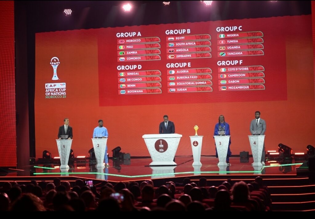 المنتخب الوطني في المجموعة الاولى في كأس أفريقيا للامم