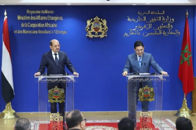 الجمهورية اليمنية تجدد التأكيد على موقفها الثابت الداعم لمغربية الصحراء