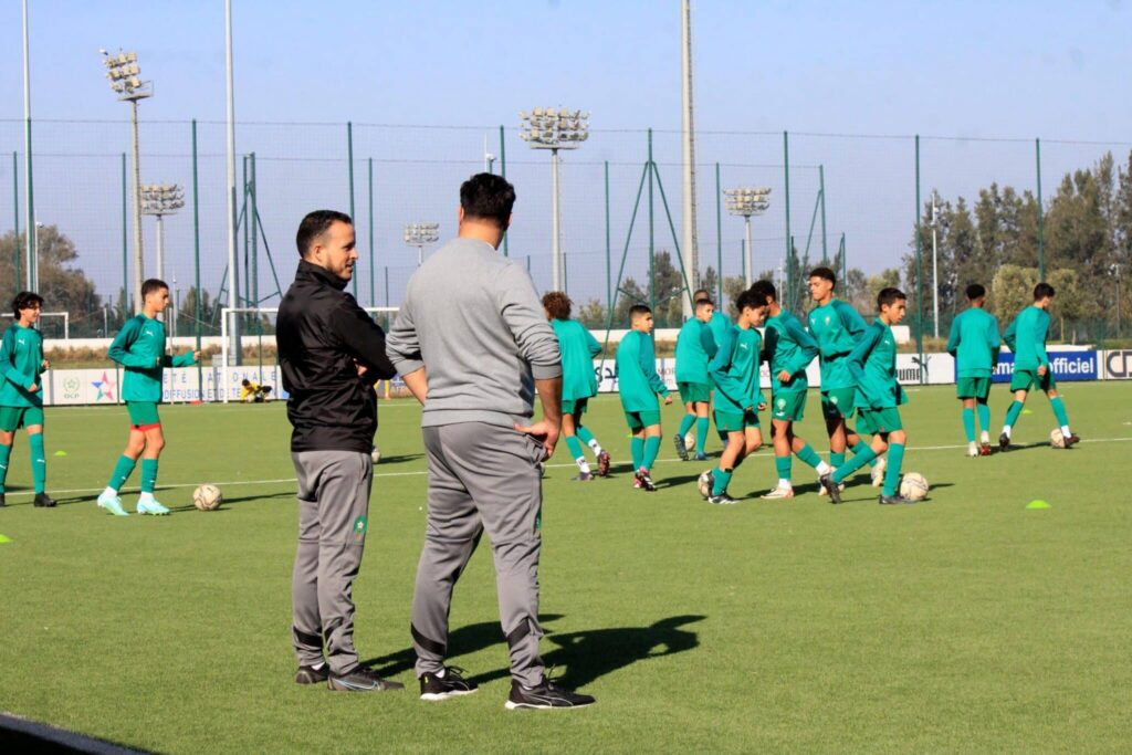 المنتخب الوطني لأقل من 14 سنة يجري تجمعا إعداديا