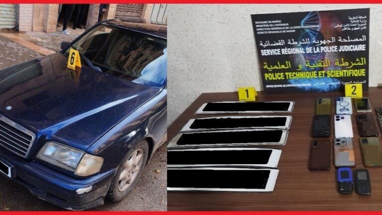 جرائم خطيرة تطيح بشخصين في قبضة أمن الناظور