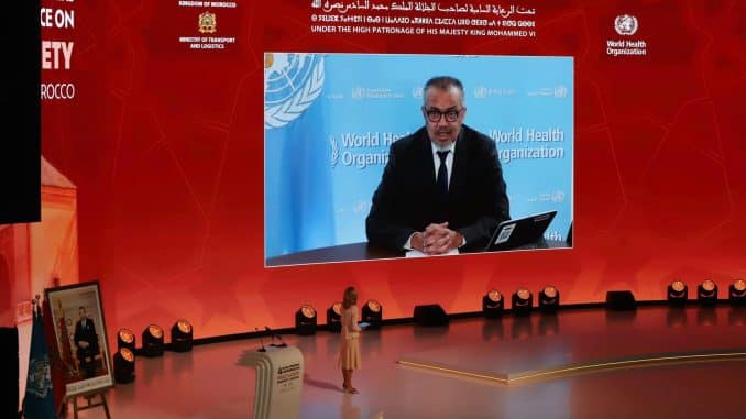 المدير العام لمنظمة الصحة العالمية يشيد بالمبادرة الملكية لإحداث "جائزة محمد السادس الدولية للسلامة الطرقية"
