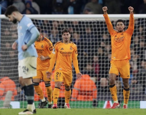 ريال مدريد ينهي أطول سلسلة مباريات للسيتي بدون هزيمة على أرضه في دوري الأبطال