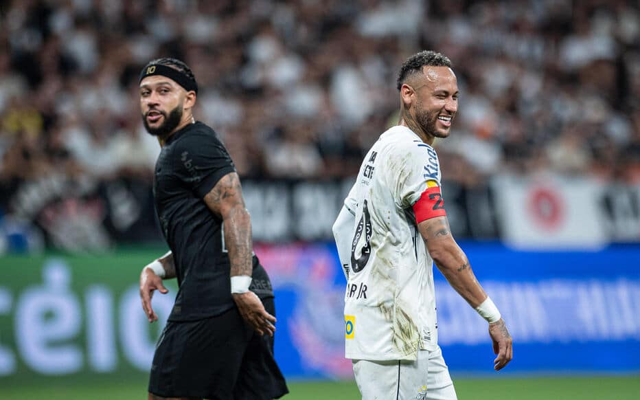 بطولة البرازيل.. ديباي يخطف الأضواء من نيمار في "كلاسيكو" كورينثيانز وسانتوس