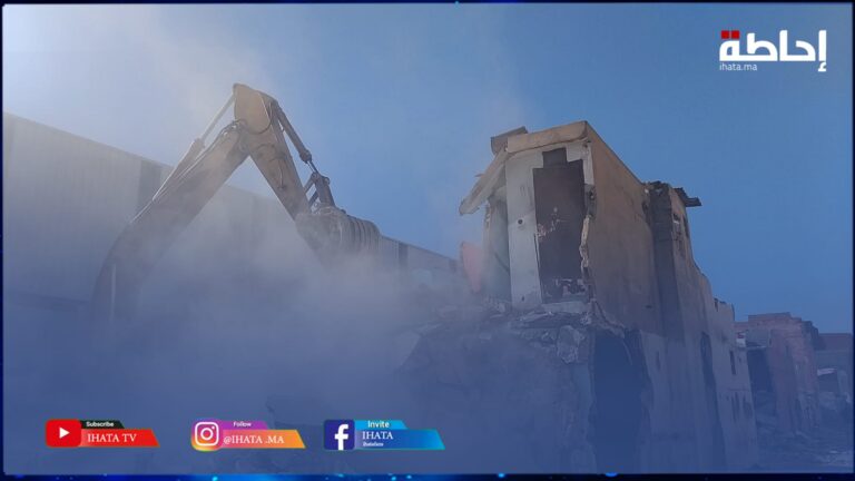 الدار البيضاء.. السلطات المحلية تقوم بهدم دوار "ضاي ضاي" بالبرنوصي (فيديو)