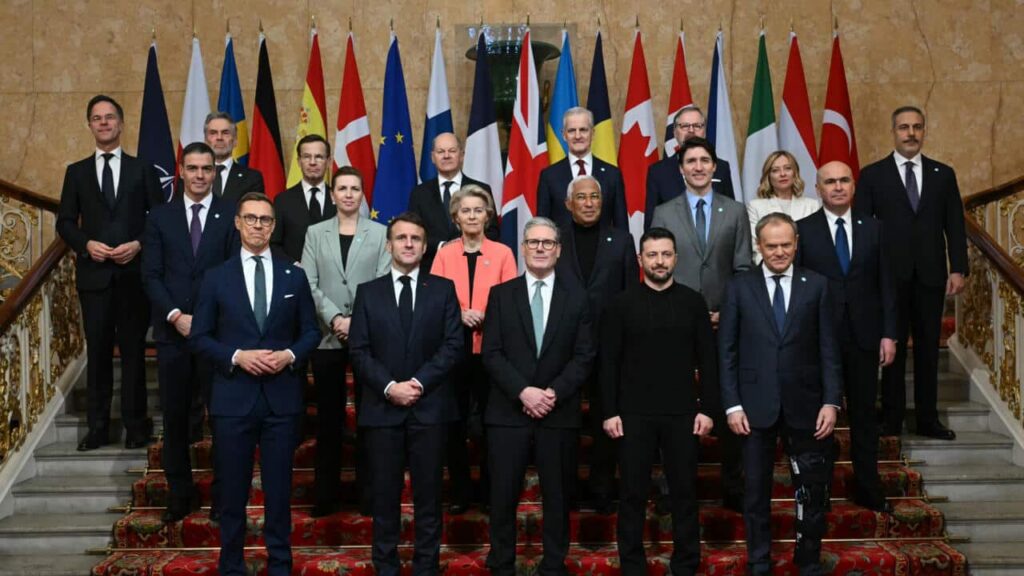 قمة لحلفاء أوكرانيا في لندن. 2 مارس 2025.