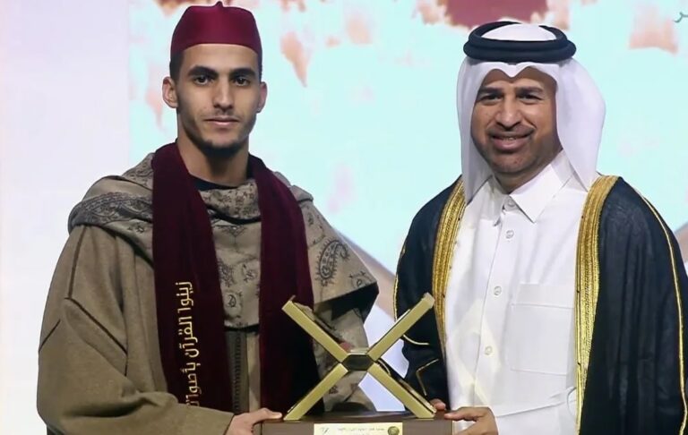 المغربي نبيل الخرازي يفوز بالمركز الأول في جائزة كتارا الدولية لتلاوة القرآن بقطر