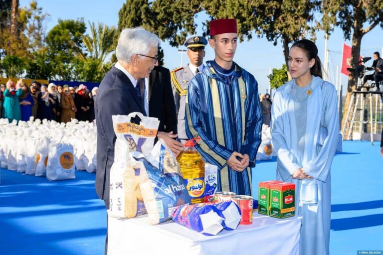 ولي العهد الأمير مولاي الحسن والأميرة للا خديجة يعطيان انطلاقة العملية الوطنية "رمضان 1446"