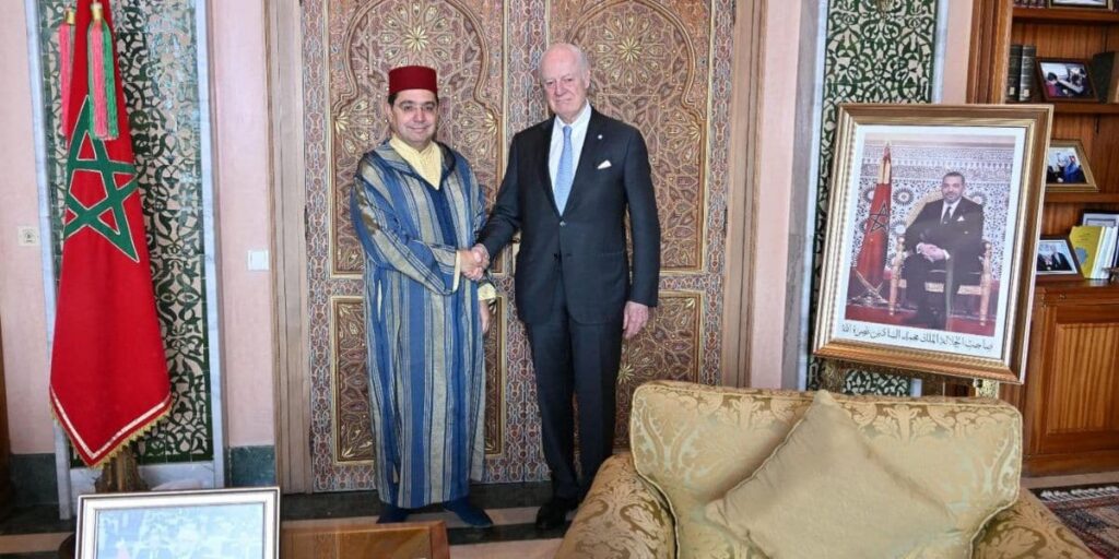 الرباط.. بوريطة يتباحث مع المبعوث الشخصي للأمين العام للأمم المتحدة للصحراء المغربية