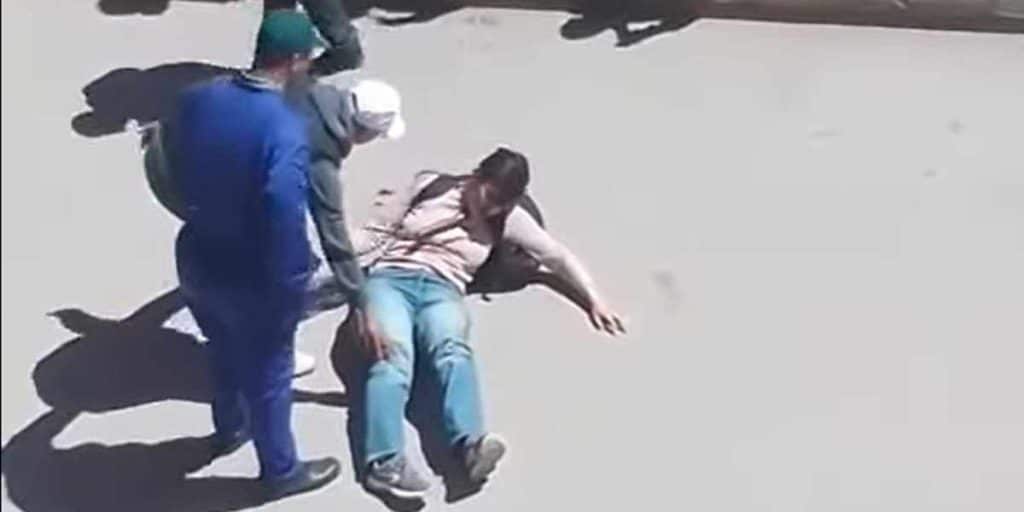طالب بمعهد للتكوين المهني بأرفود يشرمل أستاذة بشاقور