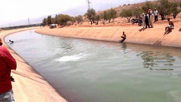 مصرع طفل غرقا وإنقاذ خمسة آخرين بقناة زرابة المائية نواحي مراكش