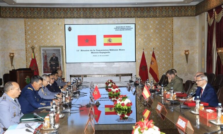 انعقاد الاجتماع الـ11 للجنة العسكرية المشتركة المغربية-الإسبانية
