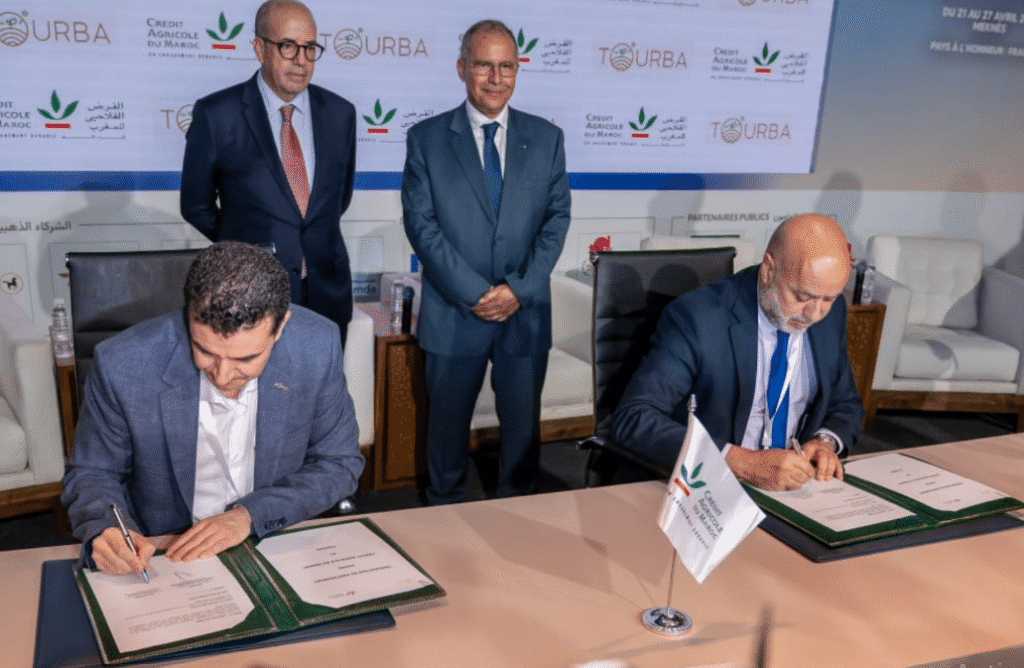 Le Crédit Agricole du Maroc et la société TOURBA s’allient pour promouvoir l’agriculture régénératrice