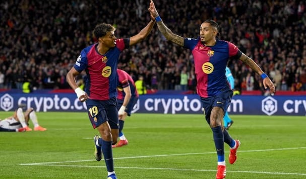 دوري أبطال أوروبا.. برشلونة أول المتأهلين إلى ربع النهائي بفوزه على بنفيكا