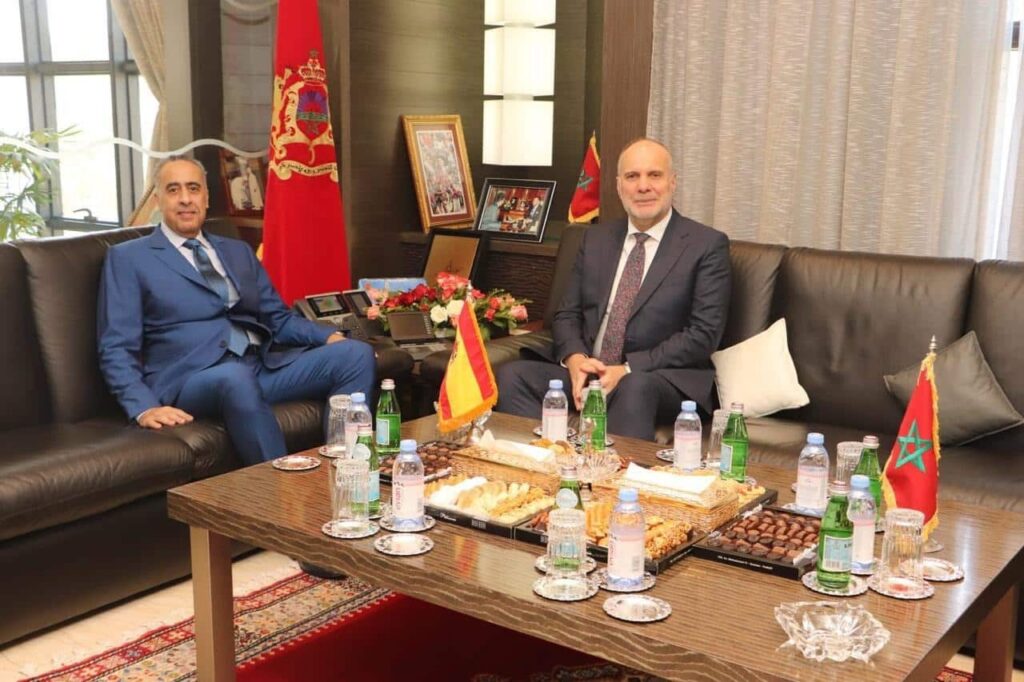 حموشي يستقبل المسؤول عن الاستعلامات بالحرس المدني الإسباني