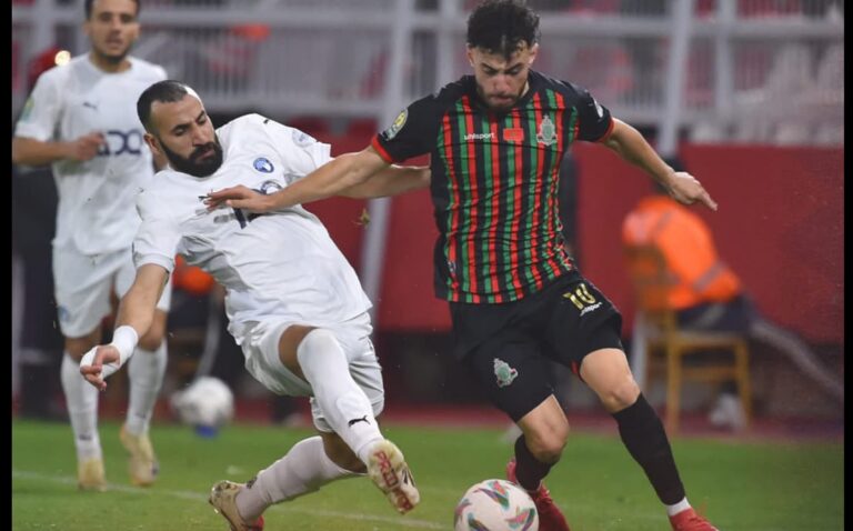 الجيش الملكي يودع دوري أبطال إفريقيا رغم فوزه على بيراميدز المصري