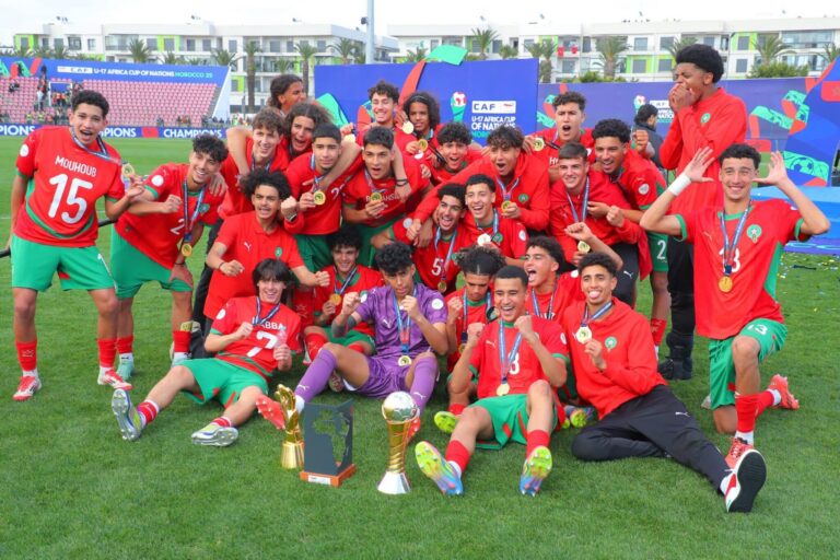 اكتساح مغربي للجوائز الفردية بعد التتويج التاريخي "كان المغرب" لأقل من 17 سنة