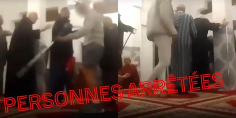 أمن تيفلت يفك لغز فيديو يوثق للعنف بين شخصين داخل مسجد