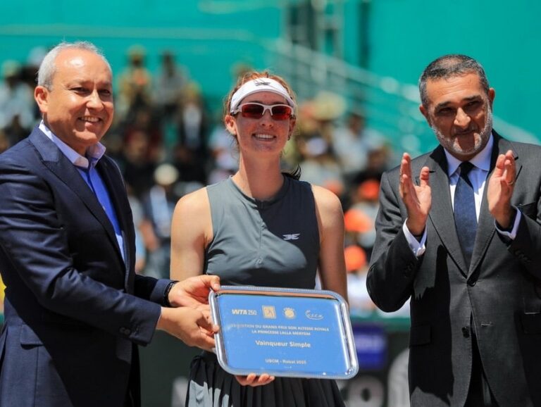 Prix de la Princesse Lalla Meryem de tennis : l’Australienne Maya Joint remporte son premier titre sur le circuit WTA