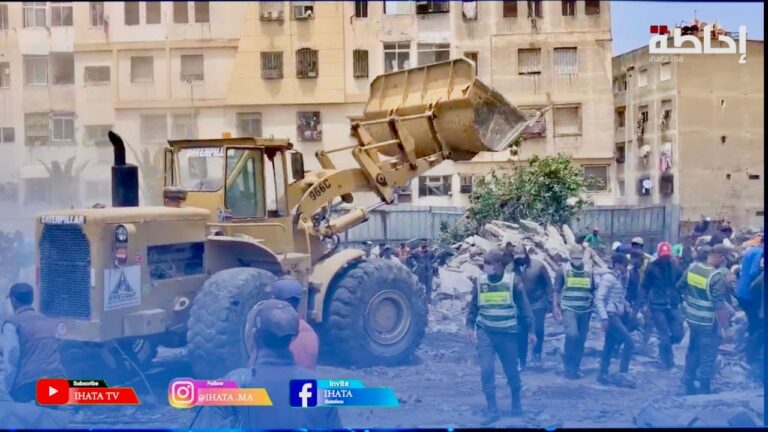الحي الحسني.. السلطات تواصل هدم "لافيراي دالاس" العشوائي (فيديو)