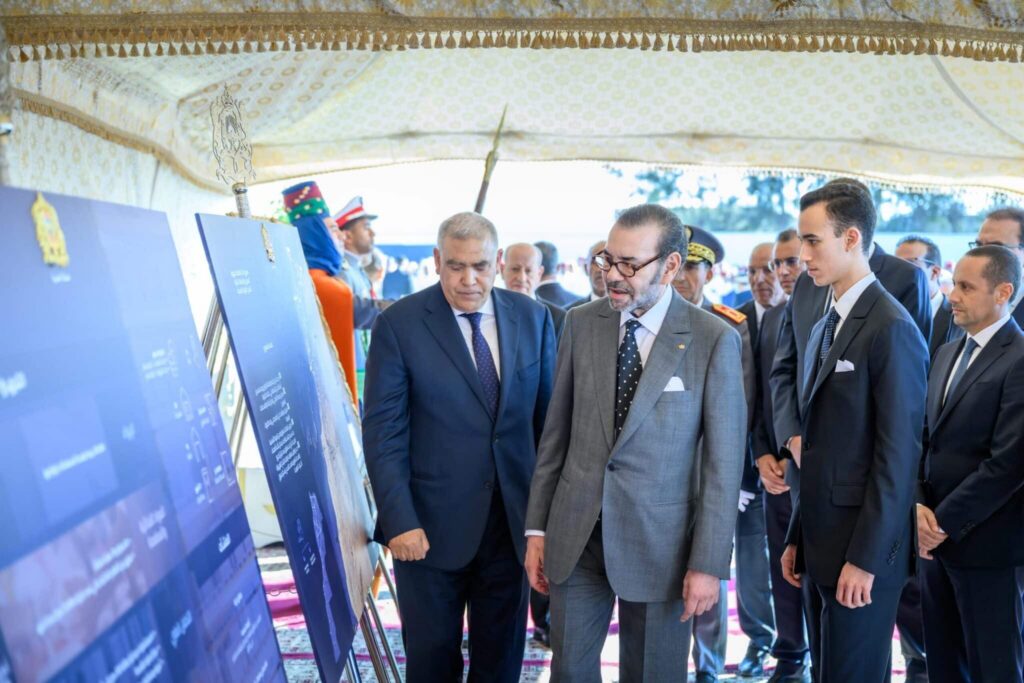 الملك يعطي انطلاقة إحداث منصة المخزون والاحتياطات الأولية لجهة الرباط- سلا- القنيطرة، تجسيد للنموذج المغربي في الصمود في مواجهة الكوارث