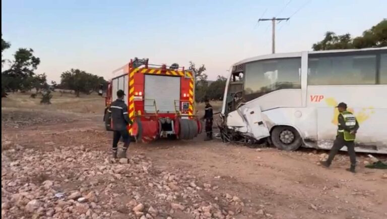 فاجعة.. وفيات ومصابون بالجملة إثر انقلاب حافلة لنقل المسافرين بإقليم الصويرة (صور)