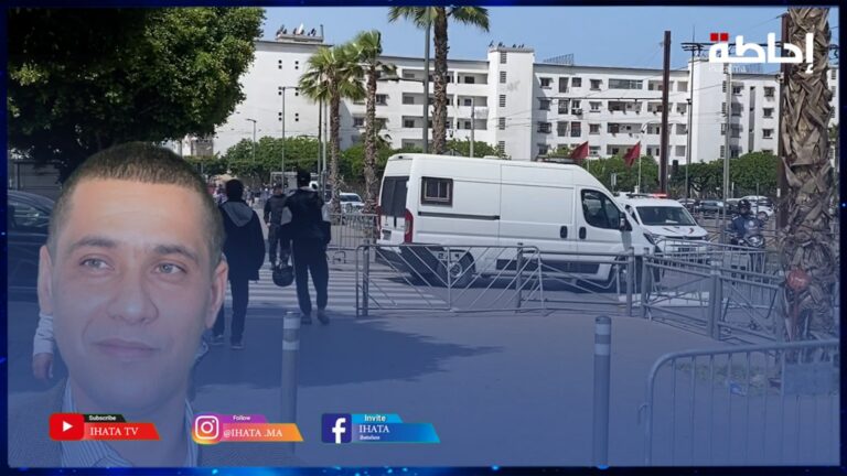 وسط حراسة أمنية مشددة.. بودريقة يصل إلى المحكمة للبت في ملف الشيكات (فيديو)