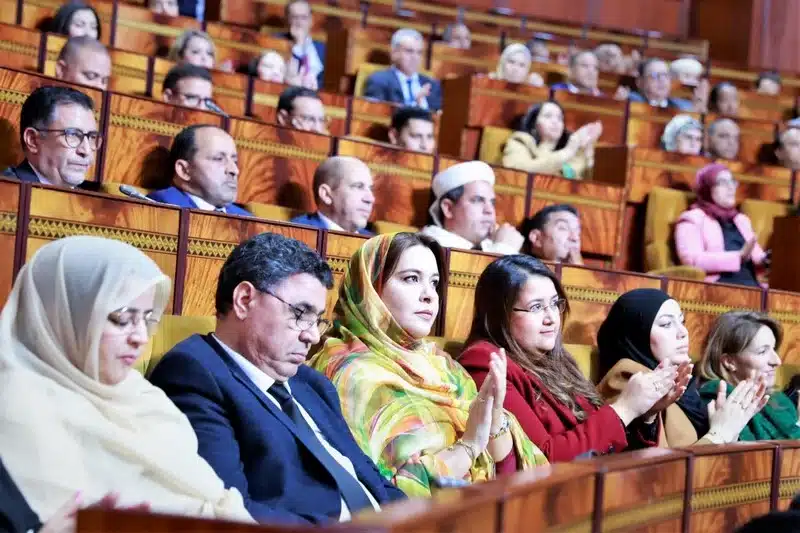 Les députés et les députées de la Chambre des représentants du Maroc