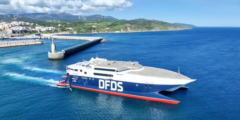 FRS Iberia Maroc / DFDS annonce la fin de la ligne maritime Tanger-Tarifa après 25 ans de service