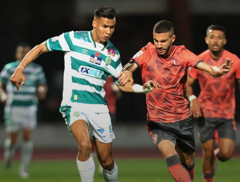 البطولة1.. تعادل الرجاء واتحاد تواركة