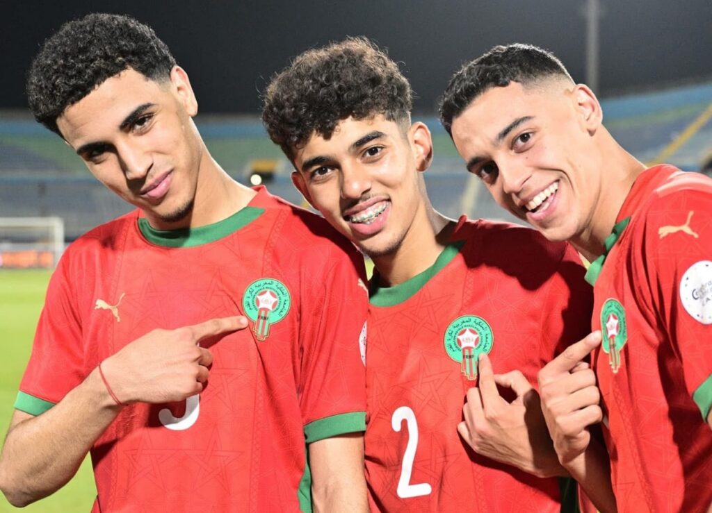 فرحة وتأهل مستحق.. لاعبو المنتخب المغربي لأقل من 20 سنة يعدون باللقب بعد تجاوز مصر