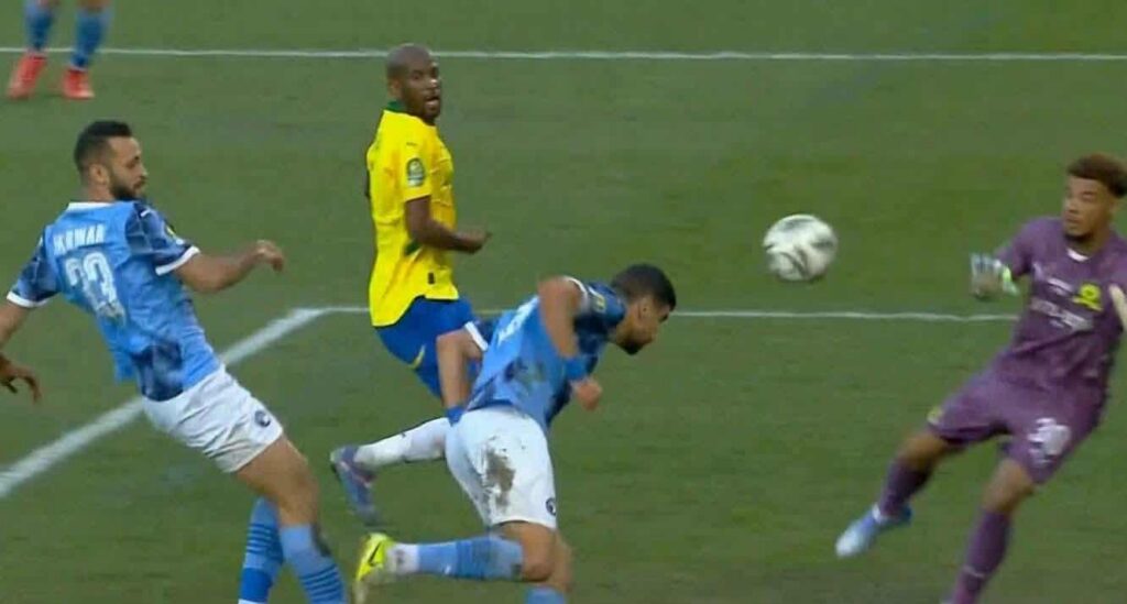 المغربي وليد الكرتي يمنح بيراميدز هدفا قاتلا في ذهاب نهائي دوري أبطال أفريقيا