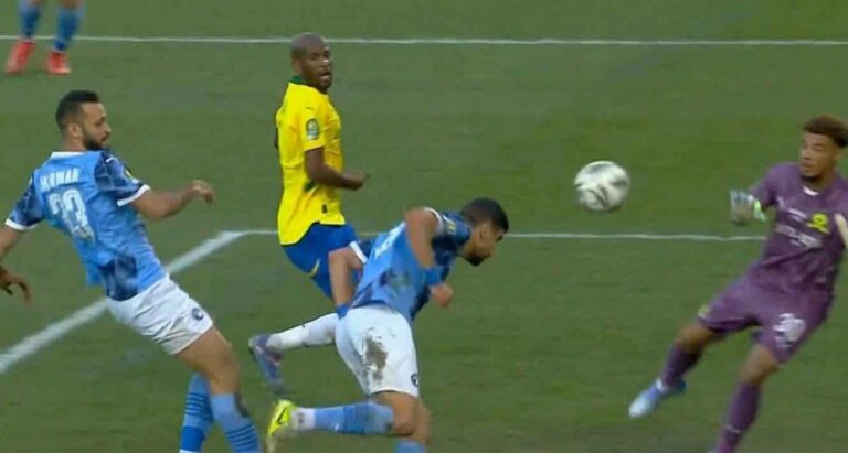 المغربي وليد الكرتي يمنح بيراميدز هدفا قاتلا في ذهاب نهائي دوري أبطال أفريقيا