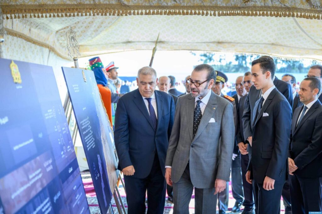 الملك يعطي انطلاقة إحداث منصة المخزون والاحتياطات الأولية لجهة الرباط سلا القنيطرة