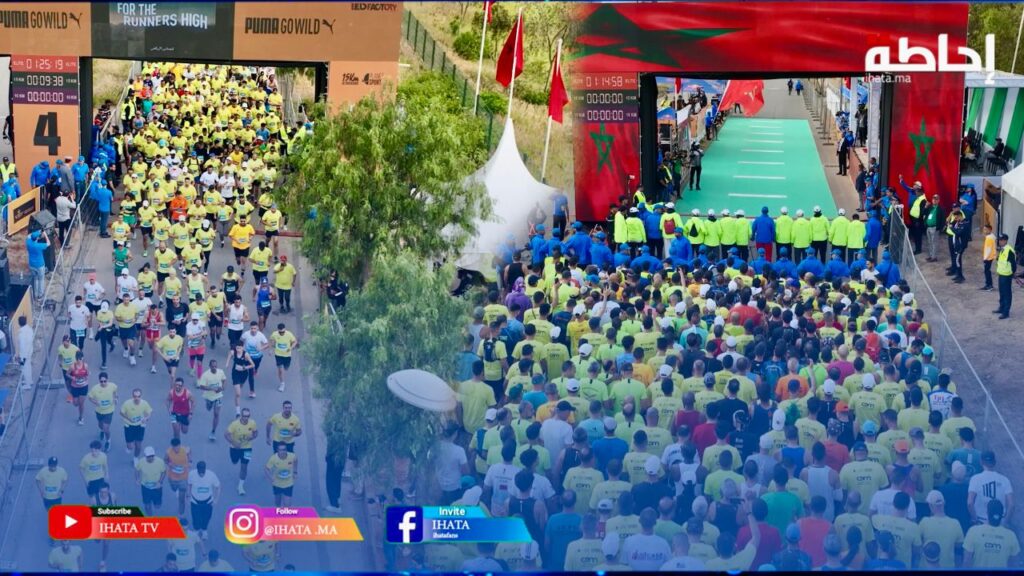 ماراطون بوسكورة: نجاح تنظيمي وجماهيري بمشاركة 10 آلاف متسابق من المغرب والخارج