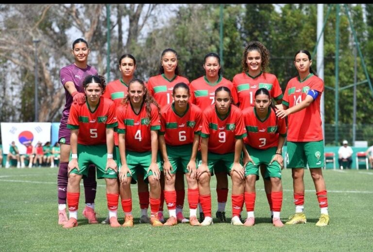 المنتخب الوطني النسوي لأقل من 17 سنة يفوز على نظيره من كوريا الجنوبية