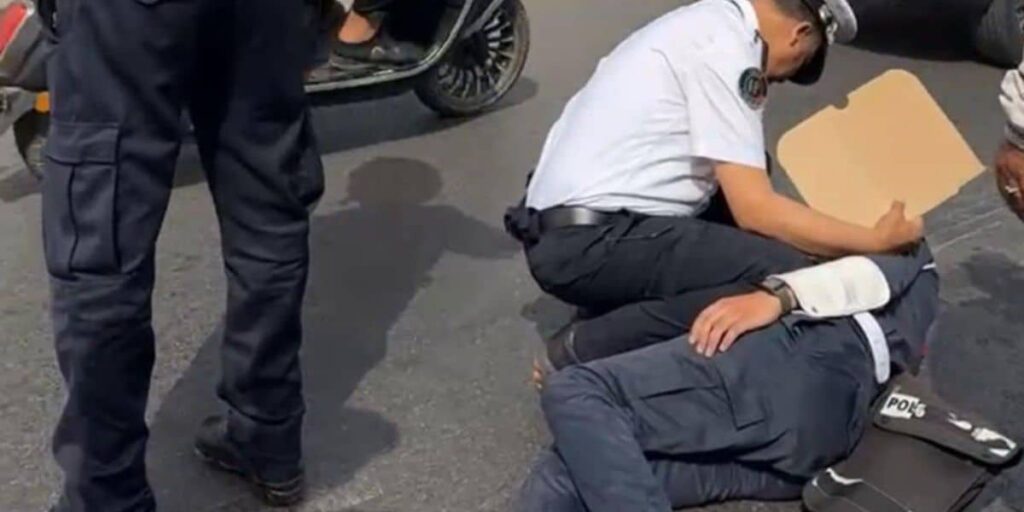 سيارة خفيفة تدهس شرطيا وتلوذ بالفرار وسط الدار البيضاء