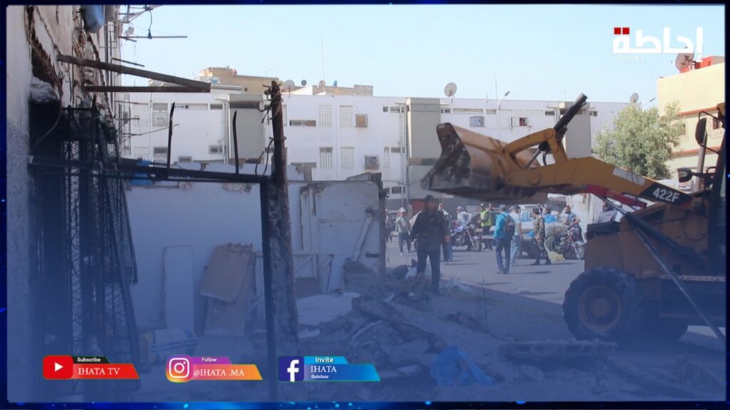 حملة لتحرير الملك العمومي بقيسارية الحي المحمدي بالبيضاء (فيديو)