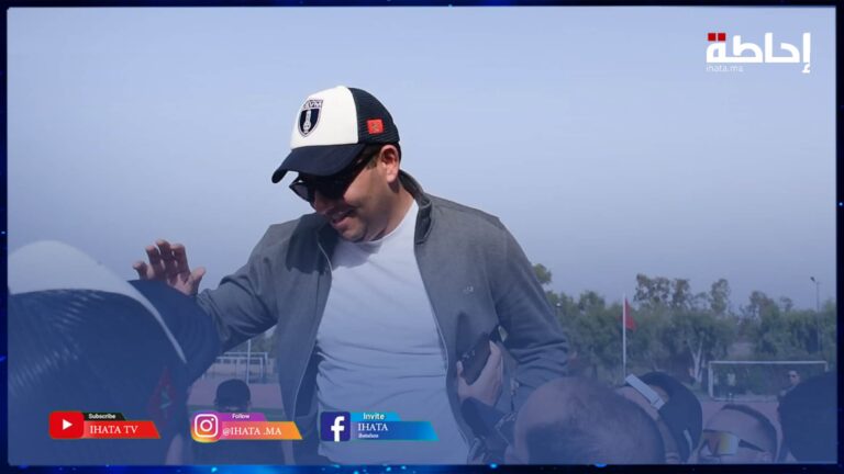 احتفالية مجنونة للوزير بنسعيد عقب صعود فريقه إتحاد يعقوب المنصور للقسم الوطني الأول (فيديو)