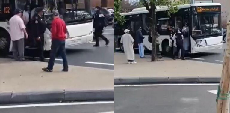 بحث إداري في نزاع بين شرطية وسائق حافلة للنقل العمومي بالرباط