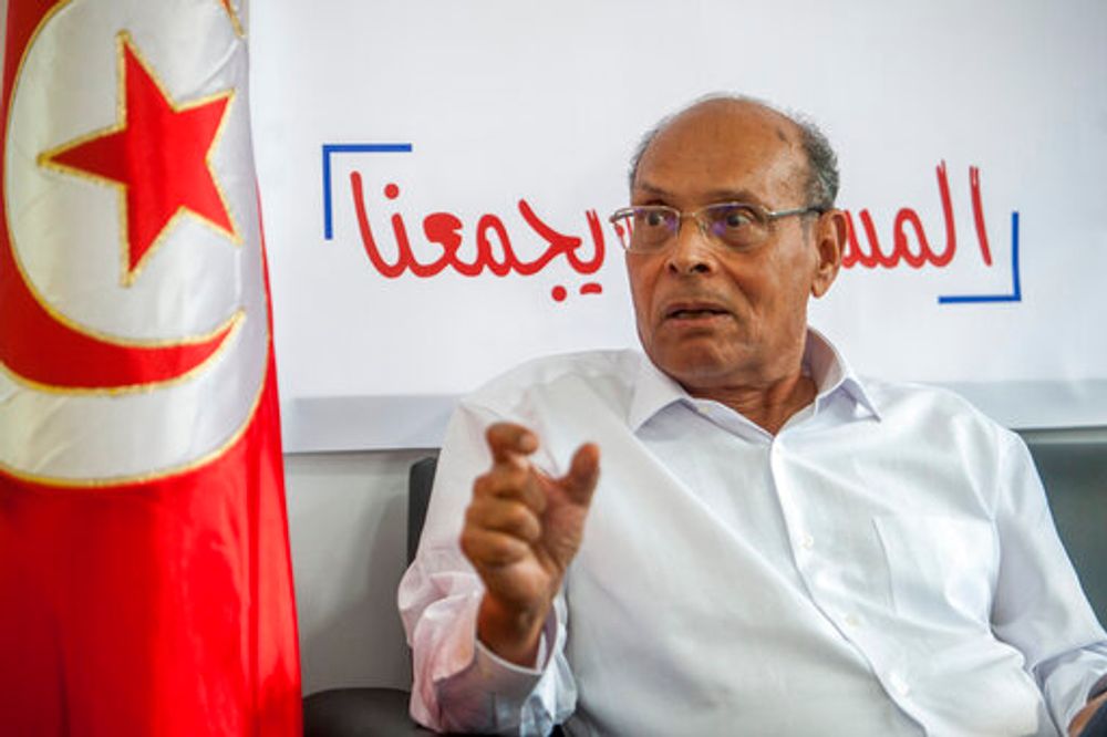 الرئيس التونسي السابق المنصف المرزوقي