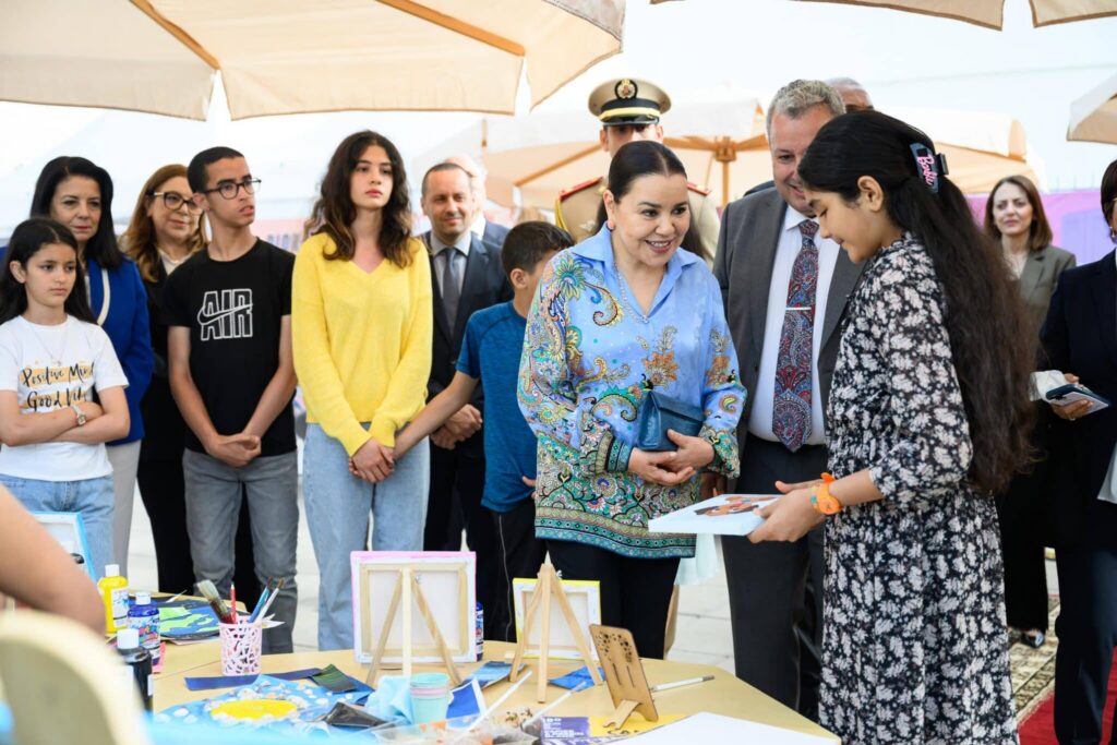 الأميرة للا أسماء تترأس حفل نهاية السنة بمؤسسة الصم وضعاف السمع