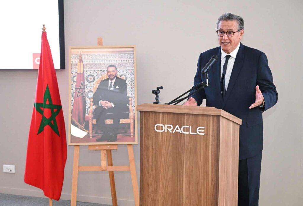 أخنوش: مركز أوراكل للبحث والتطوير يعزز مكانة المغرب في الاقتصاد الرقمي